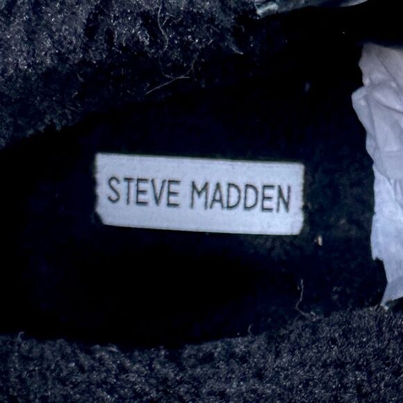 Steve Madden Reyen Boots - Size 8.5 - Black - Picture 6 of 8